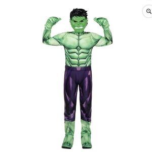 NWT Marvel Hulk Kids Costume